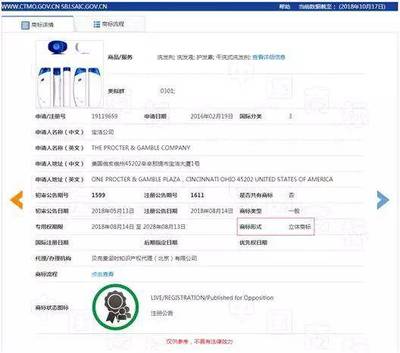 海飛絲三維標(biāo)志商標(biāo)申請(qǐng)為何一波三折？